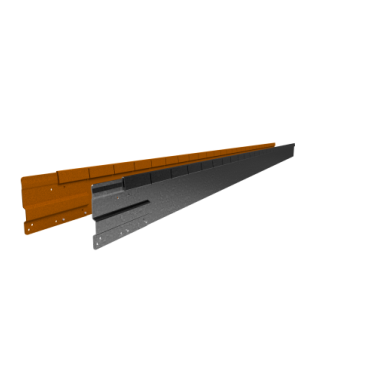 Flexline gegalvaniseerd hoogte 10 cm - lengte 220 cm