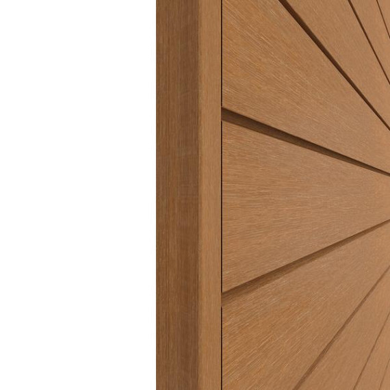 NewTechWood composiet co-extrusie eindprofiel castellation (div. maten/ kleuren)