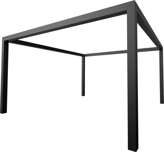 Vrijstaande Pergola Profiel 100x100x2mm Coating standaard 100x100cm (bxd)