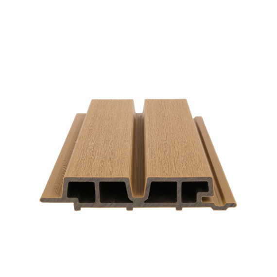 NewTechWood composiet co-extrusie wand bekleding Castellaton PRO65 3,3 x 18 x 290cm Red Cedar.