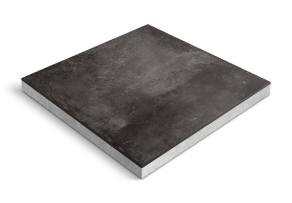 CeraDeco 60x60x4 cm Nuvola Antracite