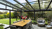 Overkapping Designline vrijstaand glas 300x250 cm (bxd) (Excl. schuifpanelen)