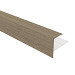 NewTechWood aluminium co-extrusie eindprofiel rhombus t.b.v. wand bekleding, 5 x 5 x 300 cm, Antique.