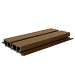 NewTechWood composiet co-extrusie wand bekleding Castellaton PRO65 3,3 x 18 x 290cm Teak.