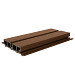 NewTechWood composiet co-extrusie wand bekleding Castellaton PRO65 3,3 x 18 x 290cm Ipé.