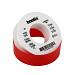 Teflon tape, b = 12 mm, d = 0,1 mm, l = 12 m, per rol,Gastec